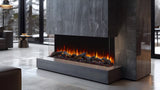 Simplifire Triton 65" Mulit-sided Electric Fireplace - SF-TR65