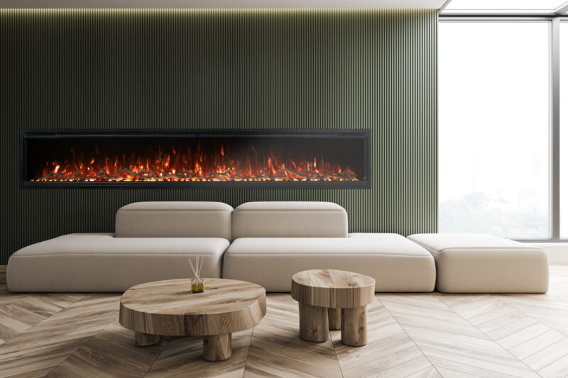 Electric fireplace lifestyle
