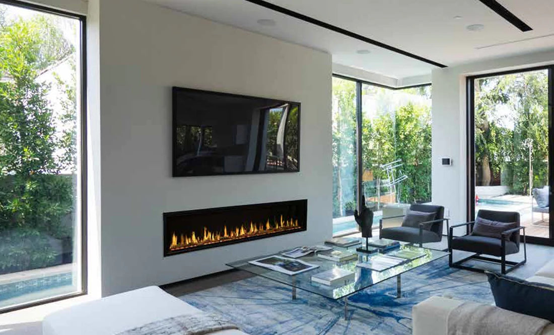Modern Flames Orion Slim 100" Linear Electric Fireplace OR100-SLIM-V2