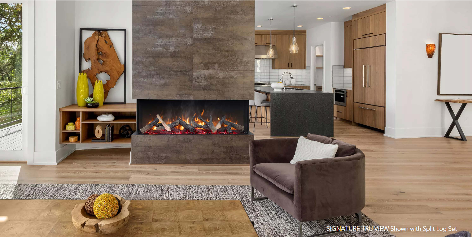 Electric fireplace lifestyle