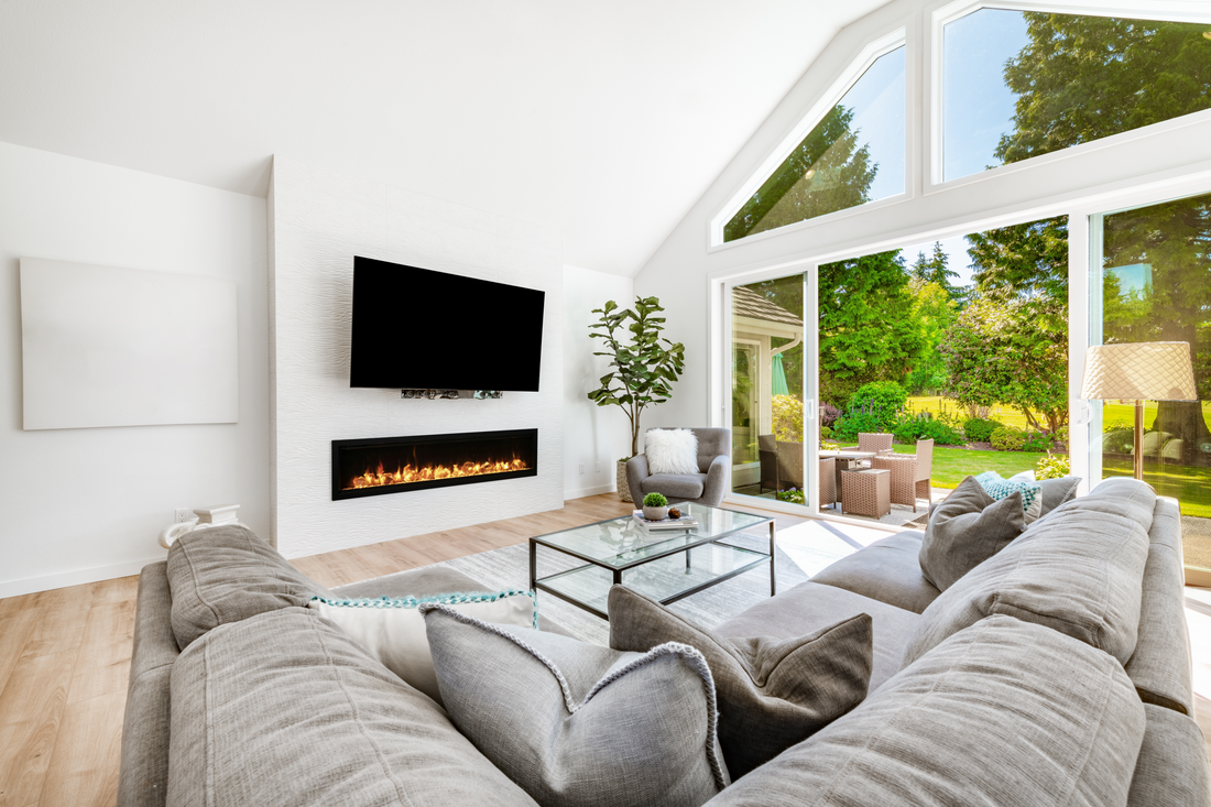 Amantii SYM-100 BESPOKE Series Electric Fireplace - SYM-100-BESPOKE