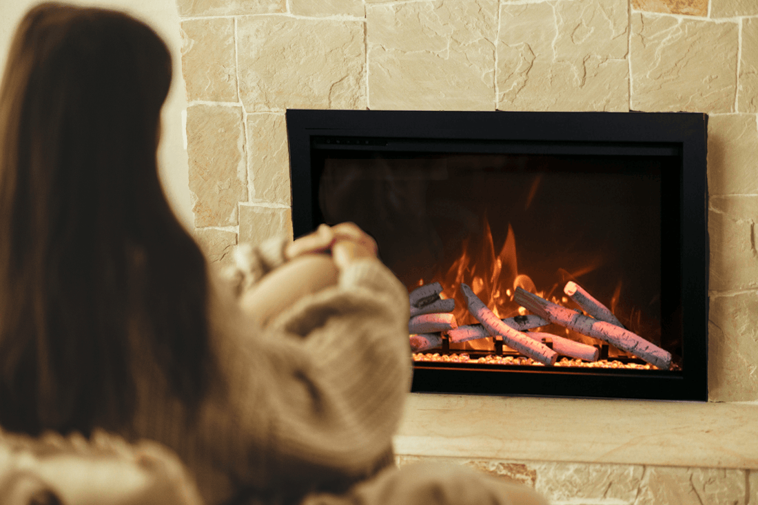 Amantii 44" TRD Bespoke Traditional Electric Fireplace - TRD-44-BESPOKE