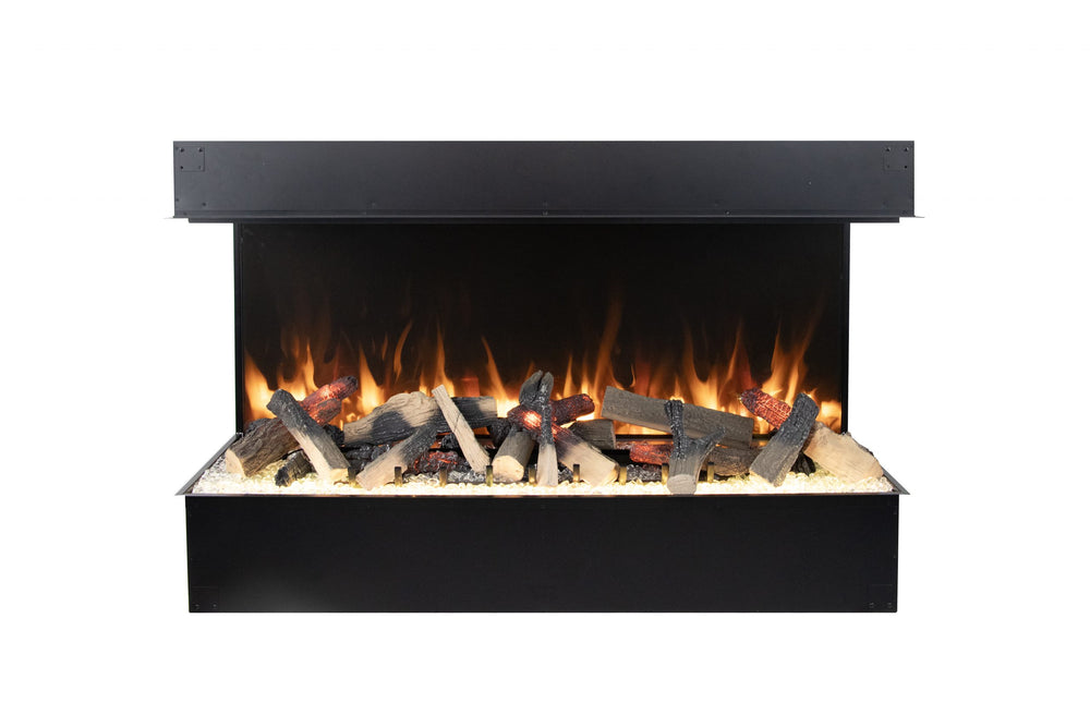 Amantii Signature 75 inch TruView Series 3-Sided Electric Fireplace