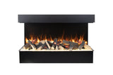 Amantii Signature 75" TruView Series 3-Sided Electric Fireplace - TRV-75-SIG