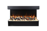 Amantii Signature 75" TruView Series 3-Sided Electric Fireplace