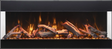 Amantii TRV-45-BESPOKE Smart Indoor/Outdoor 3-Sided Electric Fireplace