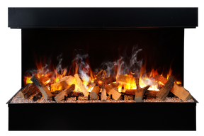 Amantii Signature 75" TruView Series 3-Sided Electric Fireplace