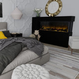 Dimplex Ignite Ultra 60" Linear Electric Fireplace In Bedroom - ULT60