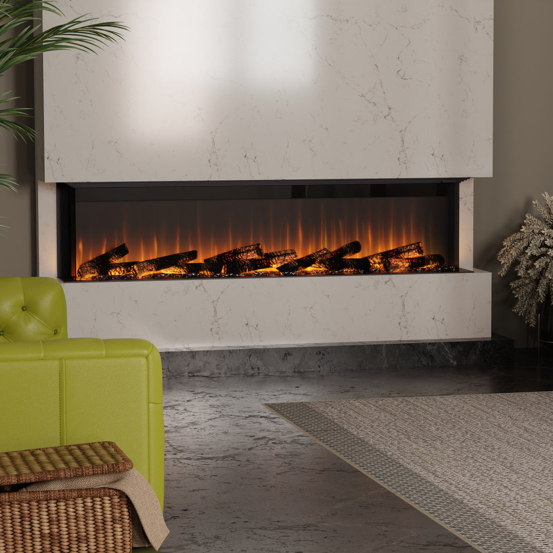 Dimplex Ignite Ultra 74" Linear Electric Fireplace - ULT74