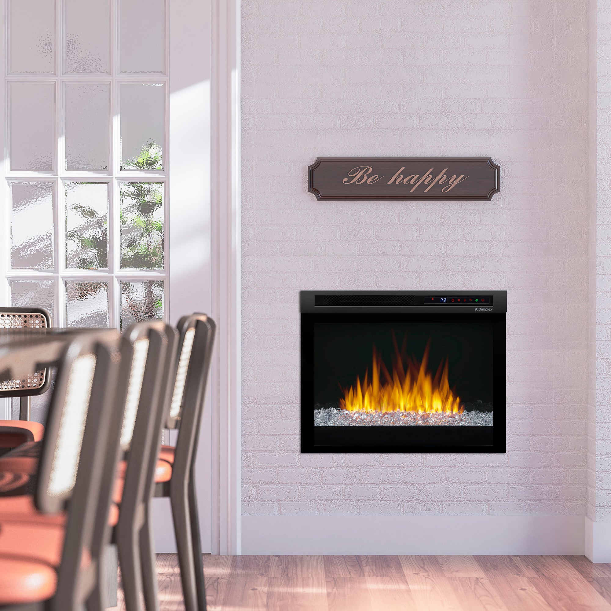 Electric fireplace lifestyle