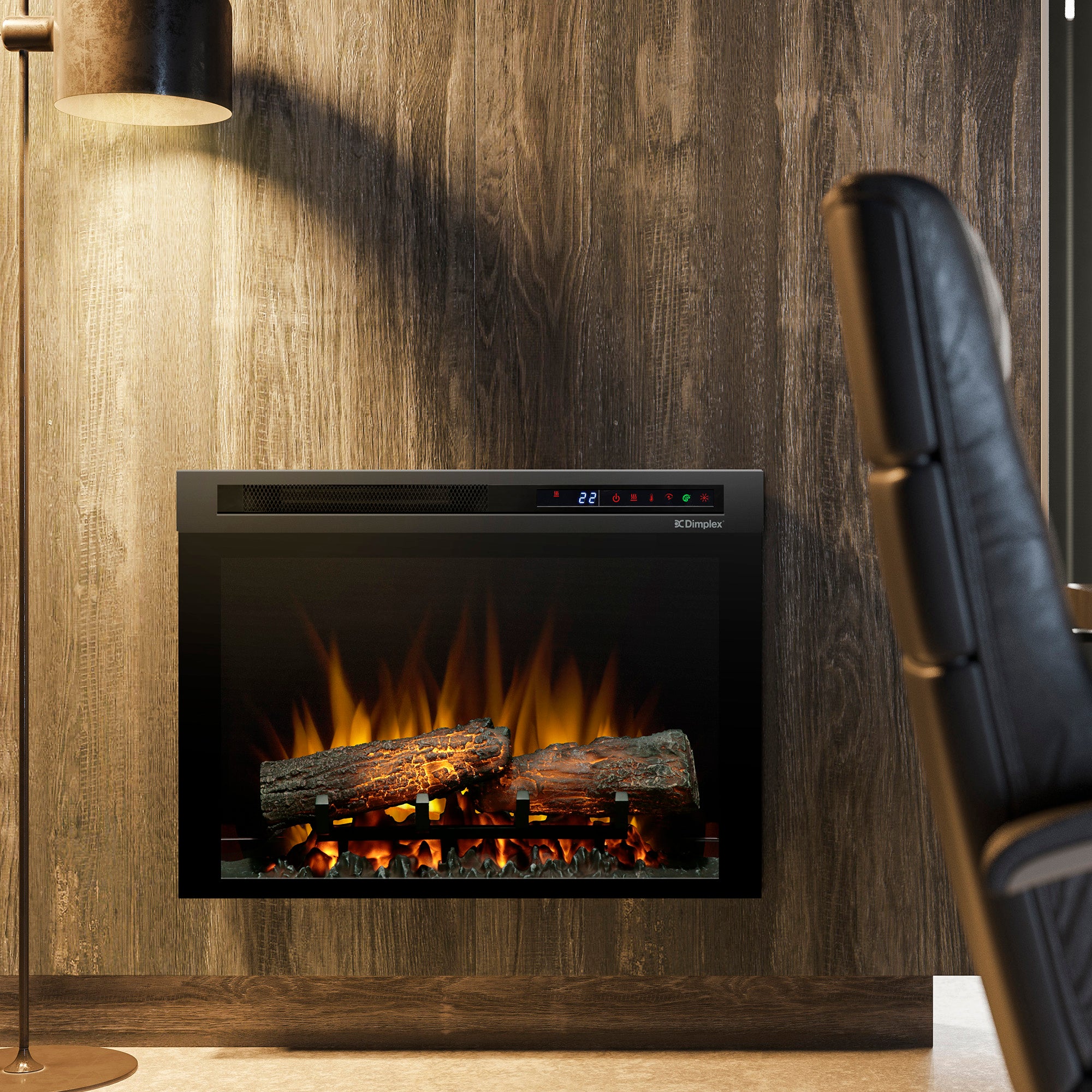 Electric fireplace lifestyle