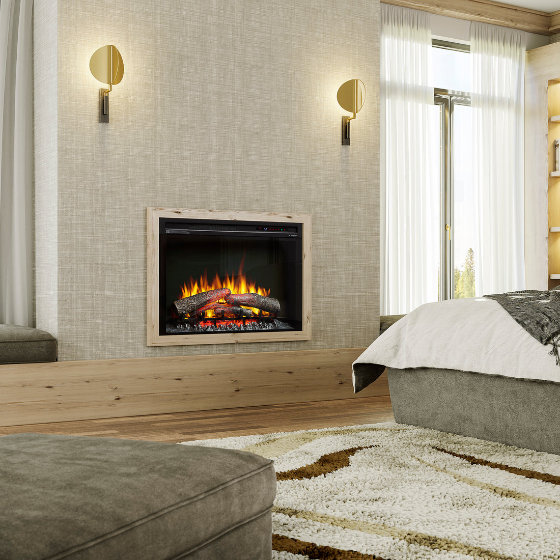 Dimplex Multi-Fire XHD 33" Plug-In Electric Firebox - XHD33L