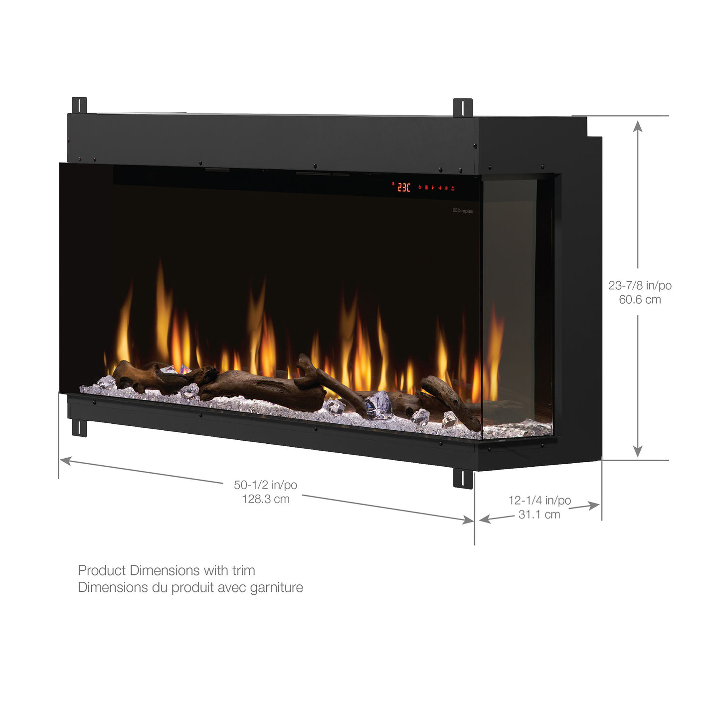 Dimplex IgniteXL Bold 50" Linear Electric Fireplace - XLF5017-XD
