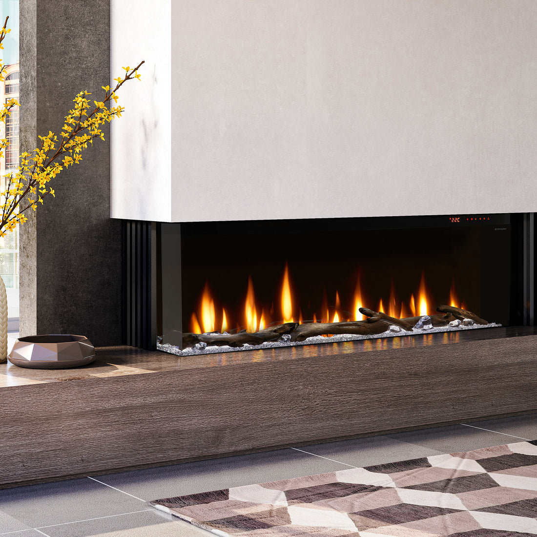 Dimplex IgniteXL Bold 60" Linear Electric Fireplace - XLF6017-XD