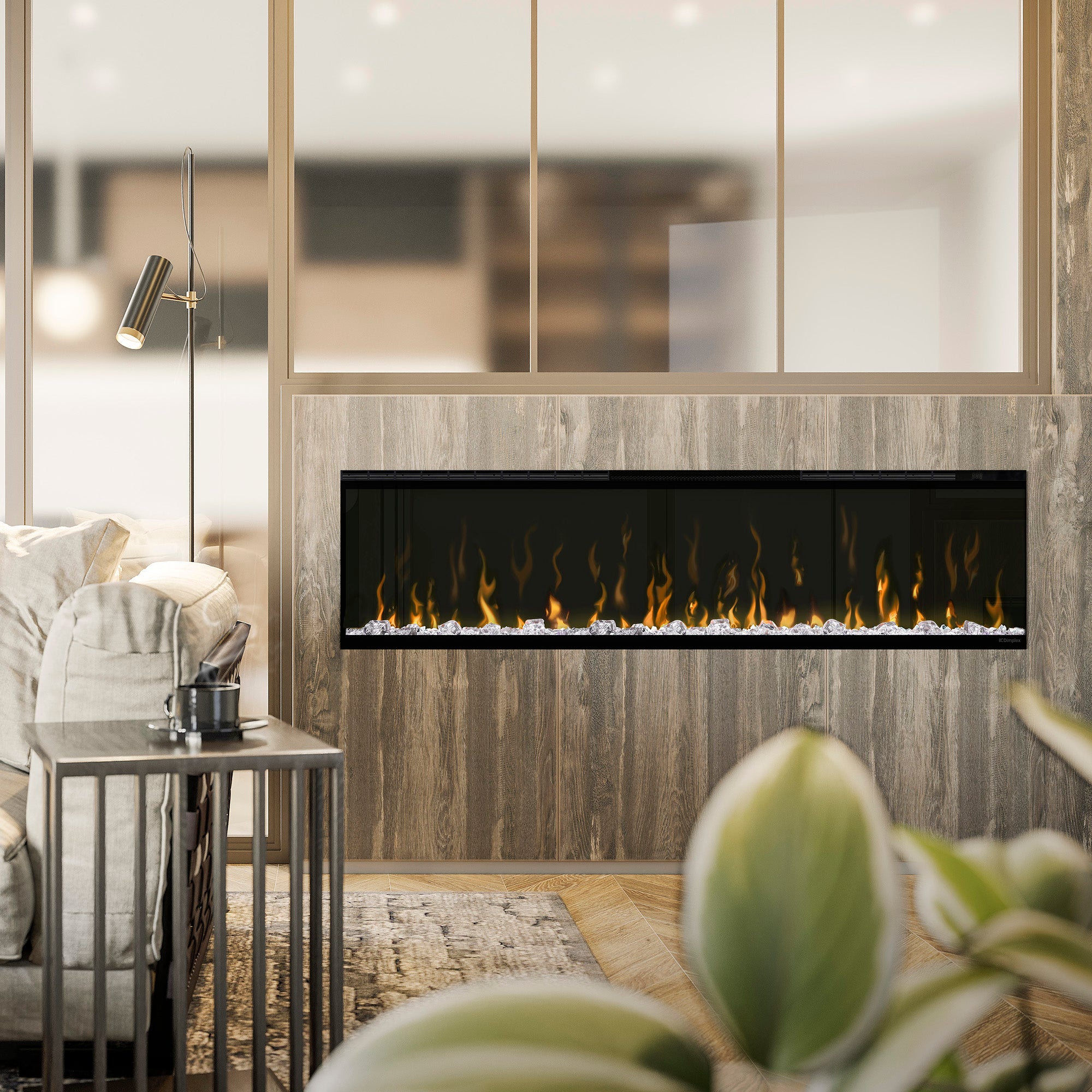 Electric fireplace lifestyle