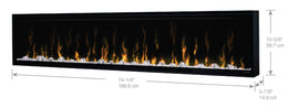 Dimplex IgniteXL 74 inch Electric Fireplace product image