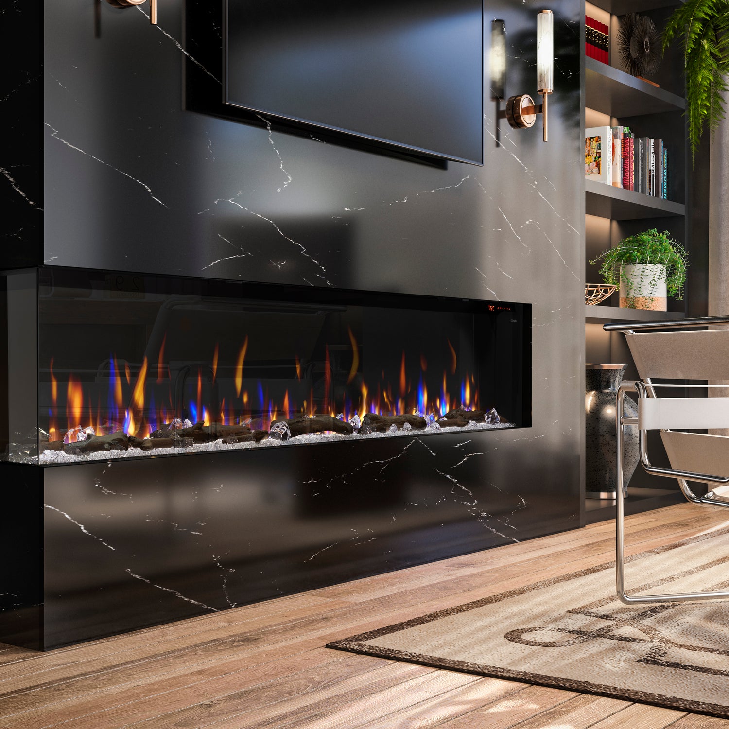 Dimplex IgniteXL Bold 88" Linear Electric Fireplace - XLF8817-XD