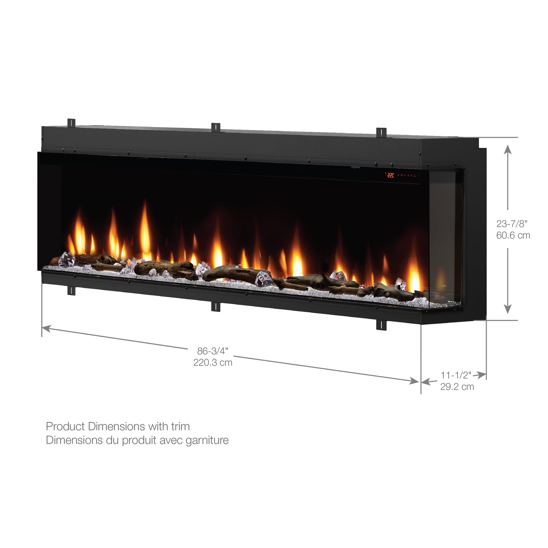 Dimplex IgniteXL Bold 88 inch Linear Electric Fireplace product image