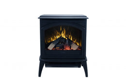 Amantii E50-HO Cast Iron Freestanding Electric Fireplace lifestyle view