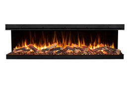 Amantii LumaForest 75 inch multi-sided electric fireplace LF75