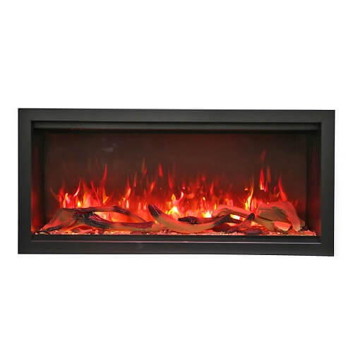 Amantii Symmetry 42 XT electric fireplace front view