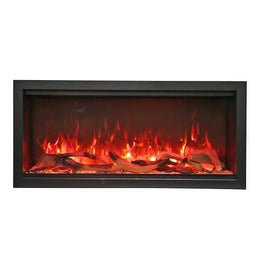 Amantii Symmetry 42 XT electric fireplace front view