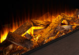 British Fires 48" The New Forest 1200 Black Edition Electric Fireplace