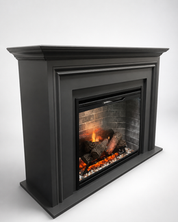 Ashford 54 inch Custom Electric Fireplace Mantel Package with Dimplex Firebox product image