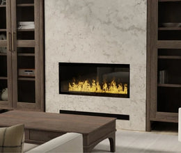 Dimplex Optimyst RGB Pro Box 40 CBX1000-AM installed in a modern living room