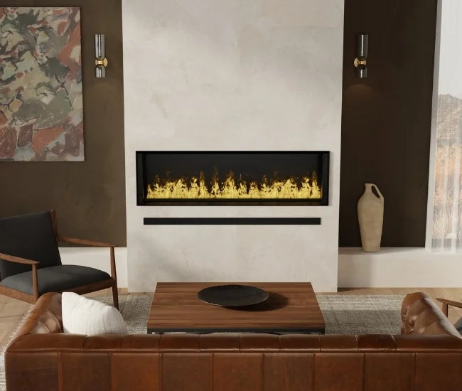 Dimplex Optimyst RGB Pro Box 60 CBX1500-AM installed in a modern living room
