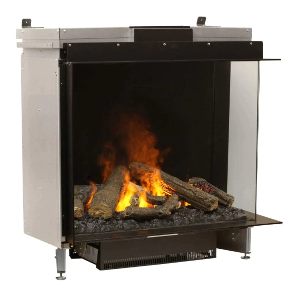 Dimplex Optimyst e-MatriX FEF3226L2R right-facing two-sided water vapor fireplace