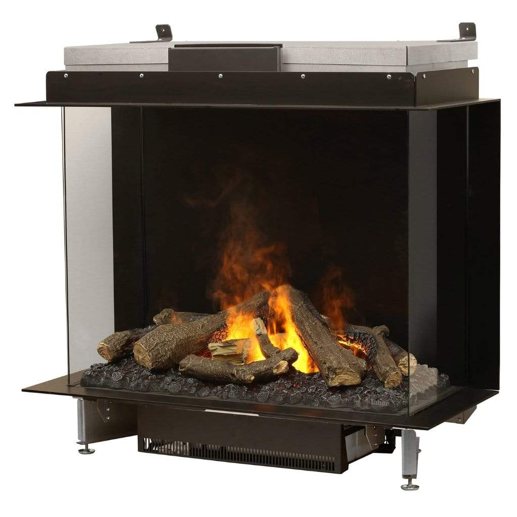 Dimplex Optimyst e-MatriX FEF3226L3 three-sided bay water vapor fireplace
