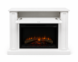 Lilyfield Custom Media Console in Benjamin Moore Cloud White
