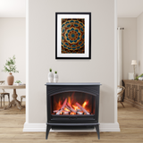 Amantii Cast Iron Freestanding Electric Fireplace Stove - E-50