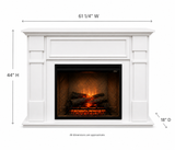 The Supreme Entertainment Suite in Benjamin Moore Cloud White
