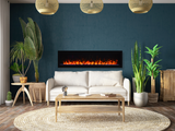 Amantii Evolution 60" Fire & Ice Linear Electric Fireplace - EVO6020