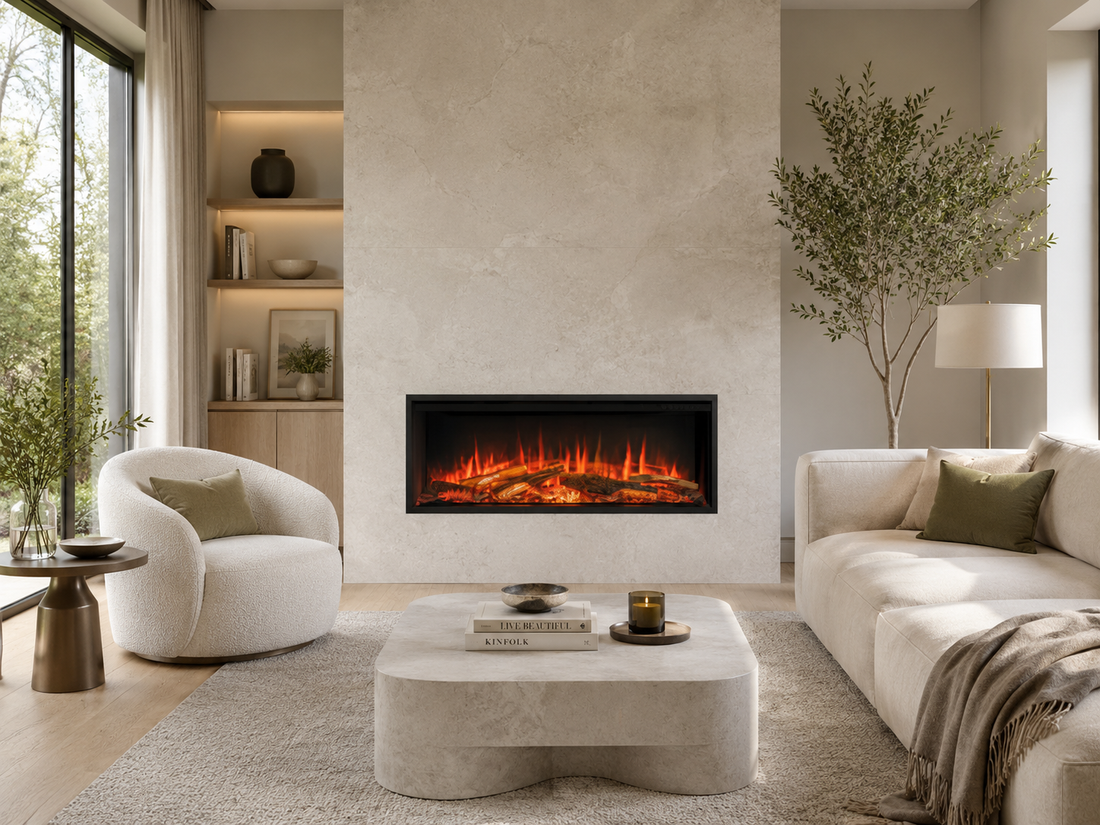 Regency Avita 48" Built-in 3-Sided Electric Fireplace - EXA120