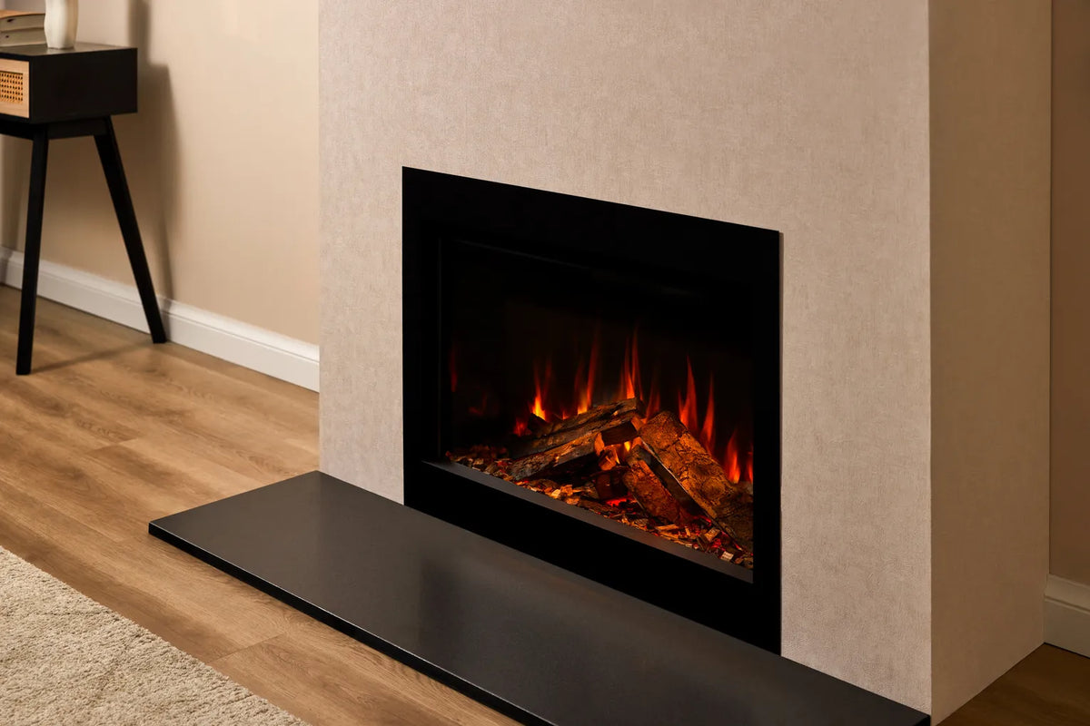 British Fires 30 inch Ashlett Black Edition electric insert - official product image