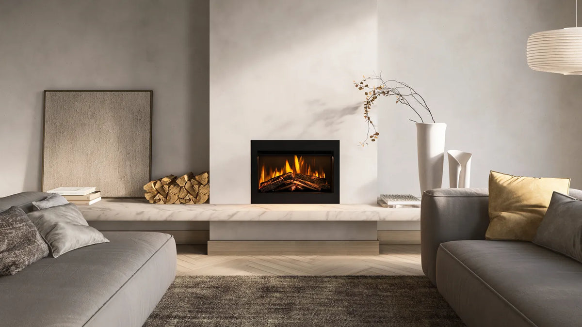 British Fires 26 inch Ashlett Black Edition electric insert - official product image