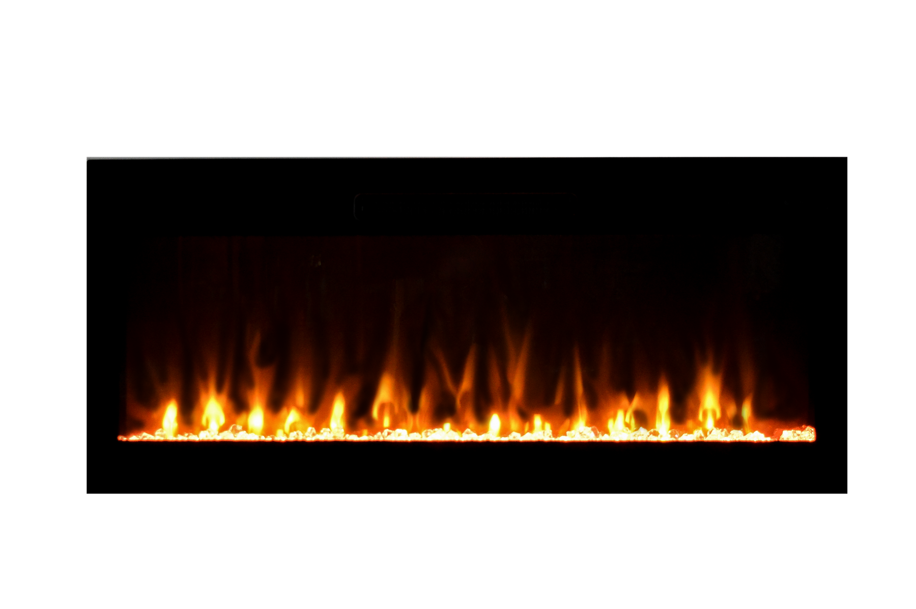 Amantii Evolution 36 inch Fire & Ice Linear Electric Fireplace flame detail