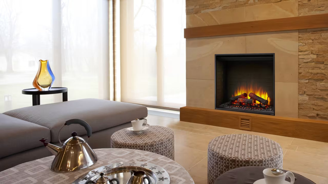 SimpliFire 36" Built-In Electric Fireplace - SF-BI36-EB