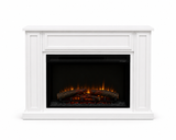 Lilyfield Custom Media Console in Benjamin Moore Cloud White