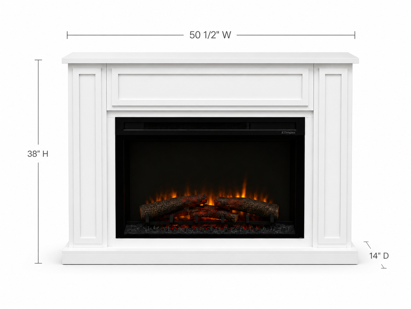 Lilyfield Custom Media Console in Benjamin Moore Cloud White