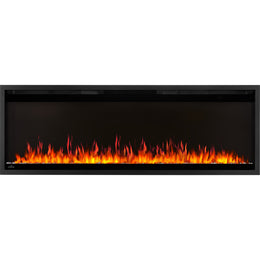 Napoleon Astound 50 SlimMount electric fireplace with clear glass media