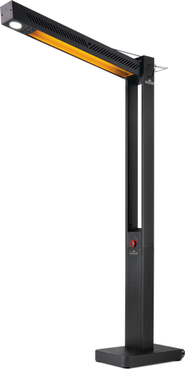 Napoleon Phantom Freestand NEOFV80IH infrared patio heater angled product view