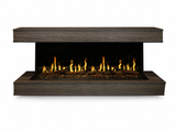 Modern Flames Driftwood Gray Floating Mantel for 52" Orion - WSS-OR52-DW