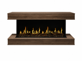 Modern Flames Weathered Walnut Floating Mantel for 52" Orion - WSS-OR52-WW