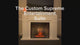 The Supreme Entertainment Suite in Benjamin Moore Cloud White