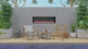 SimpliFire 43" Forum Outdoor Electric Fireplace - SF-OD43