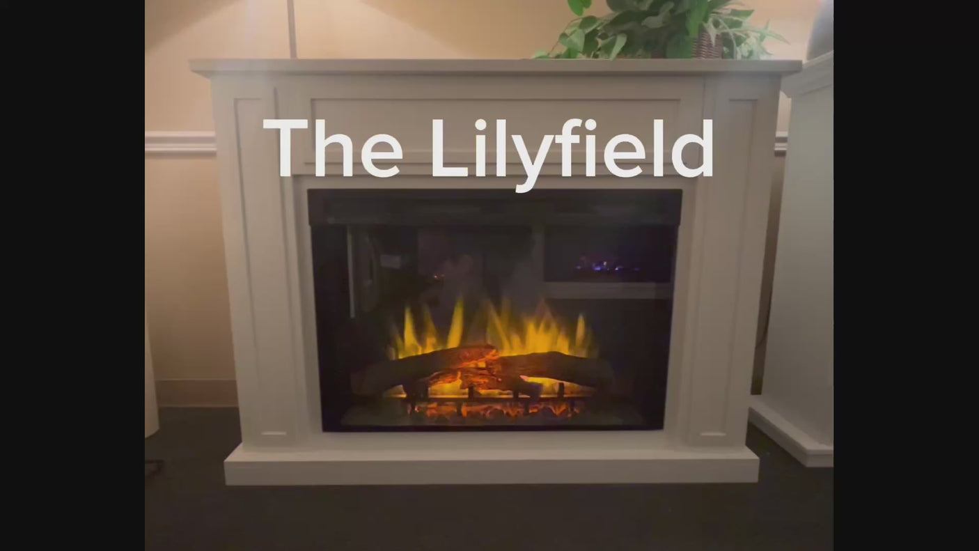 Lilyfield Custom Media Console in Benjamin Moore Cloud White